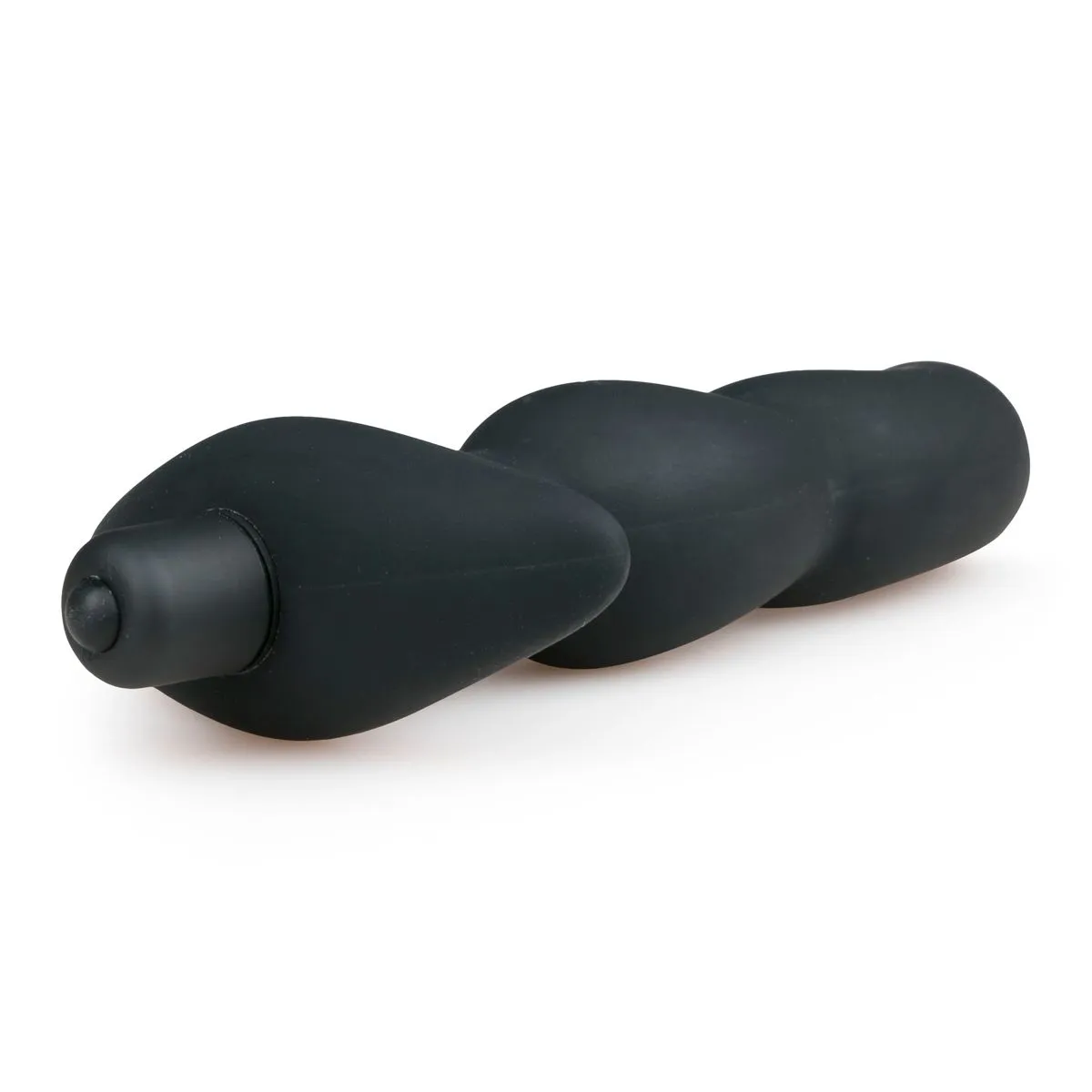 Easytoys Anal Collection - Silicone Prostate Vibrator Zwart (1 stuk) - image 3