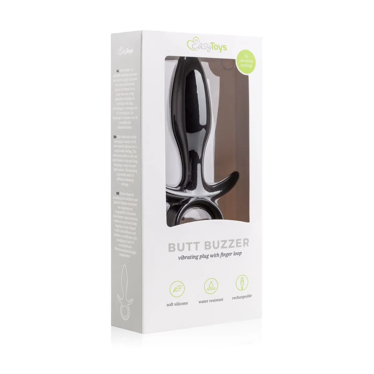 Easytoys Anal Collection - Butt Buzzer Zwart (1 stuk) - image 5