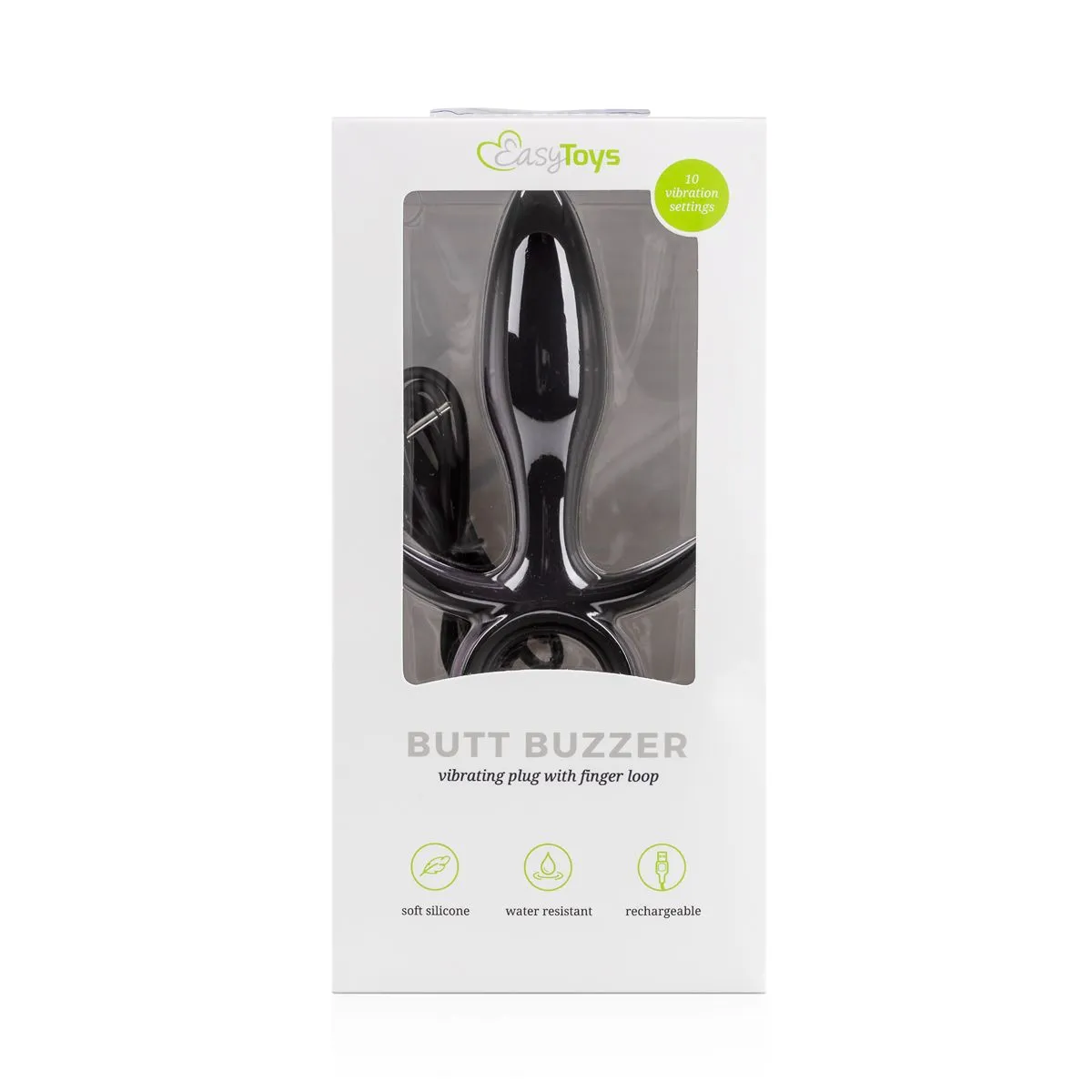 Easytoys Anal Collection - Butt Buzzer Zwart (1 stuk) - image 7