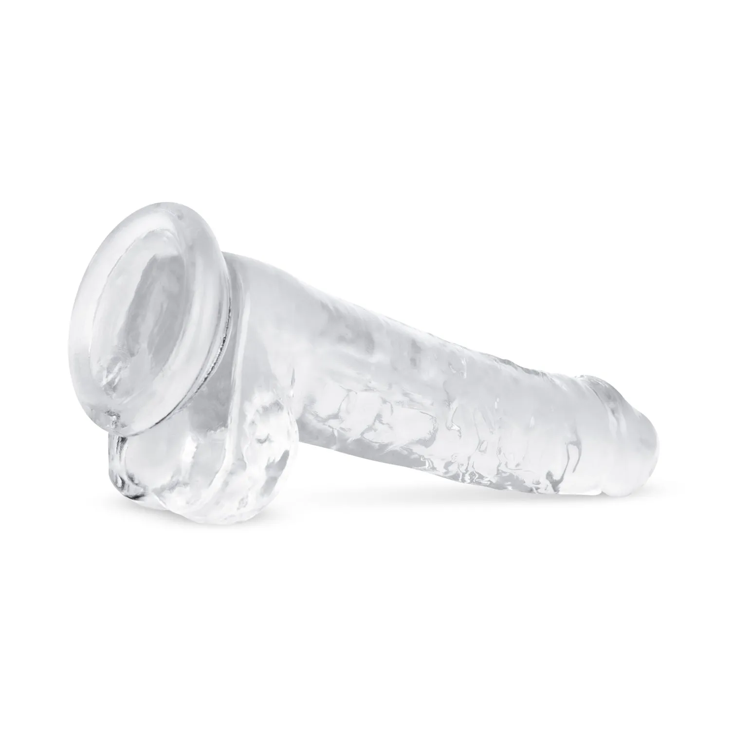 Easytoys Dildo Collection - Jelly Dildo with Balls 19 cm Transparant (1 stuk) - image 5
