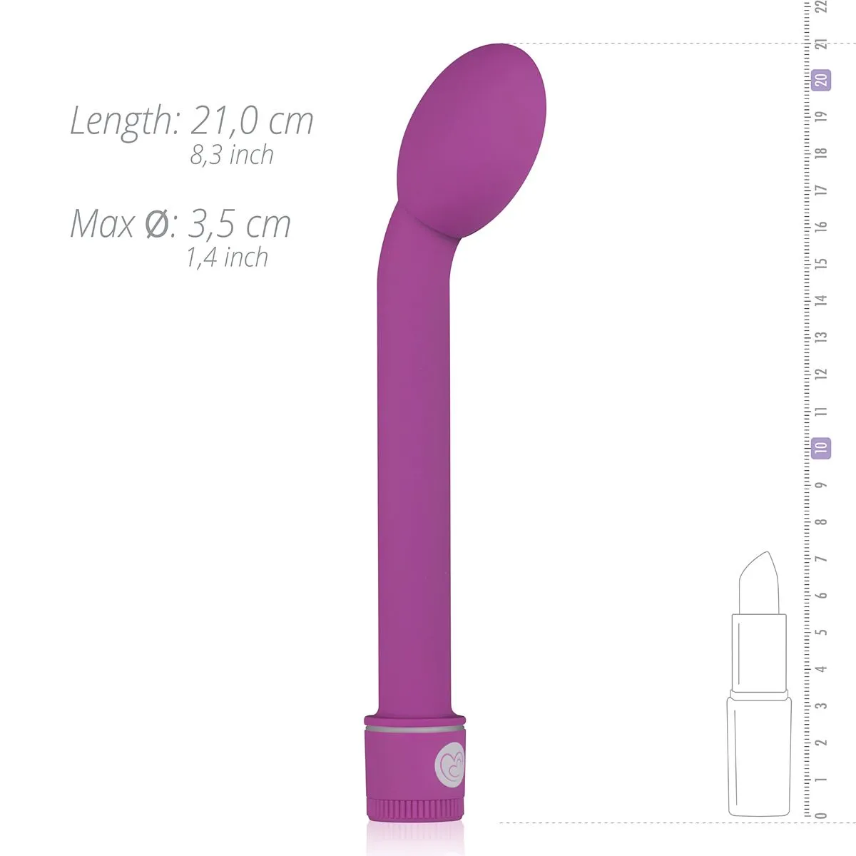Easytoys Vibe Collection - G-Spot Vibrator Paars (1 stuk) - image 5