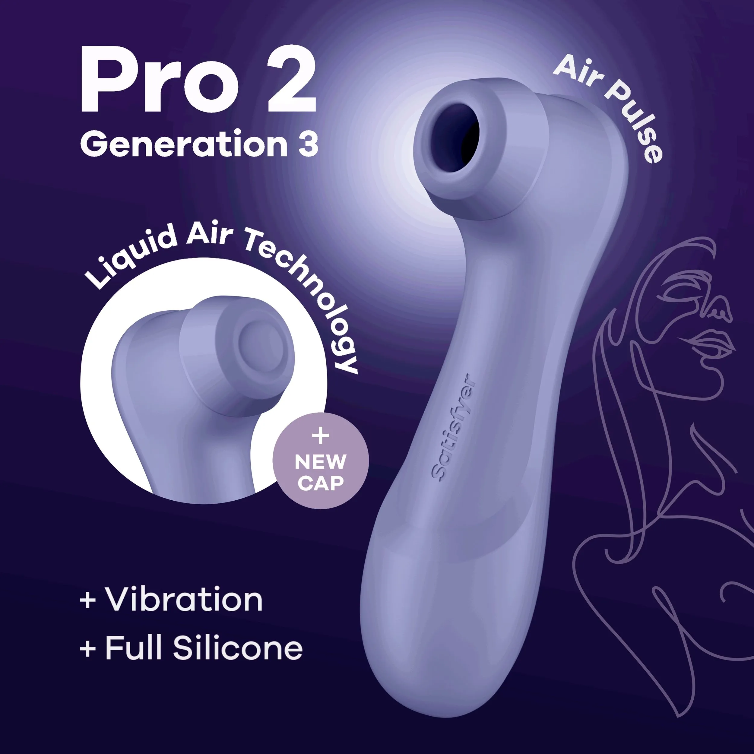 Satisfyer - Pro 2 Generation 3 Lila (1 stuk) - image 6