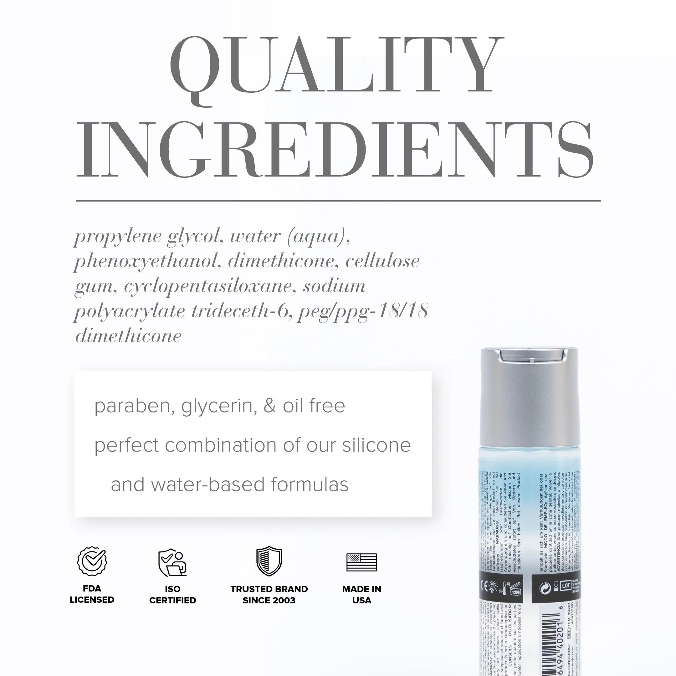 System JO - Classic Hybrid Lubricant Transparant (30 ml)