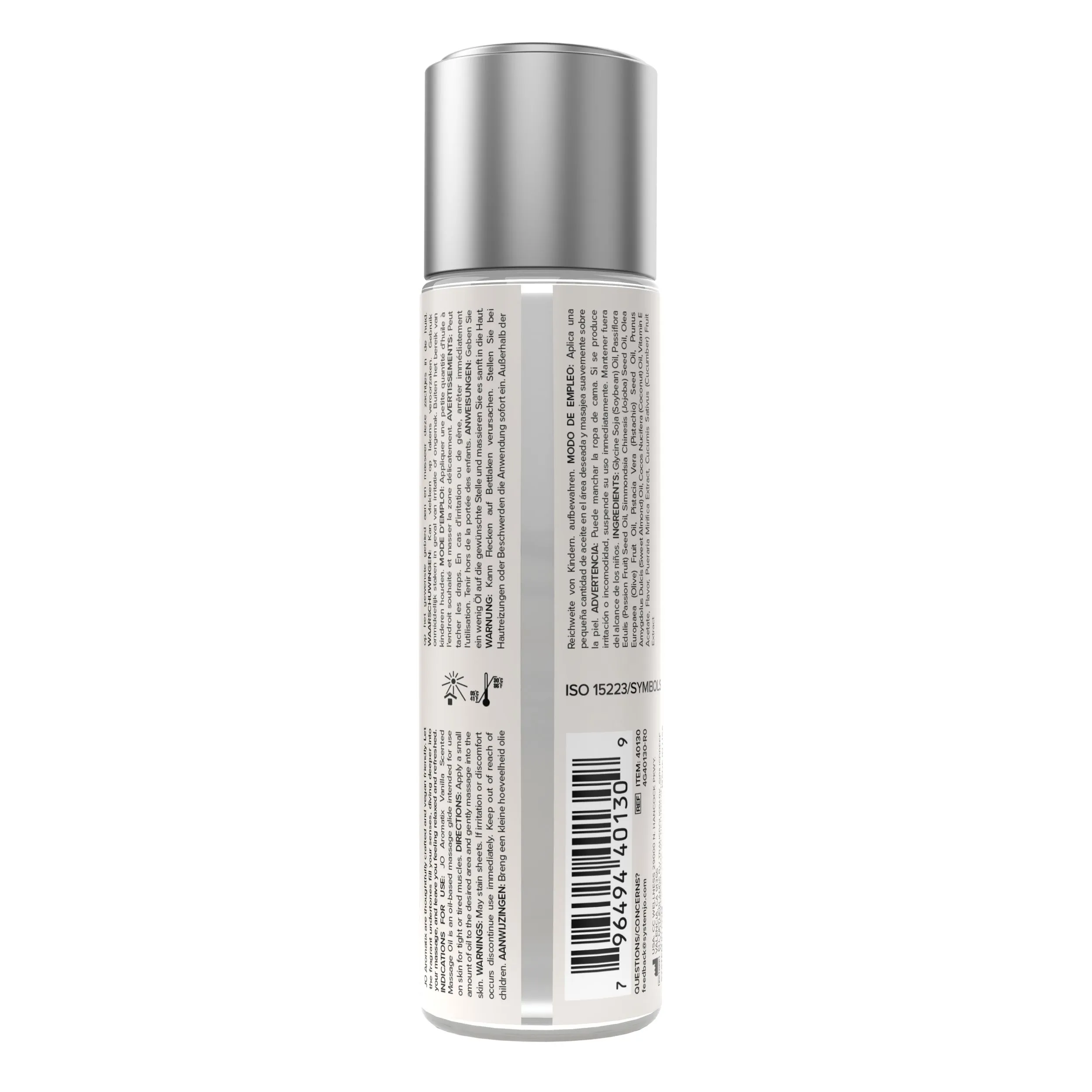 System JO - Aromatix Scented Massage Oil Vanilla  (120 ml)