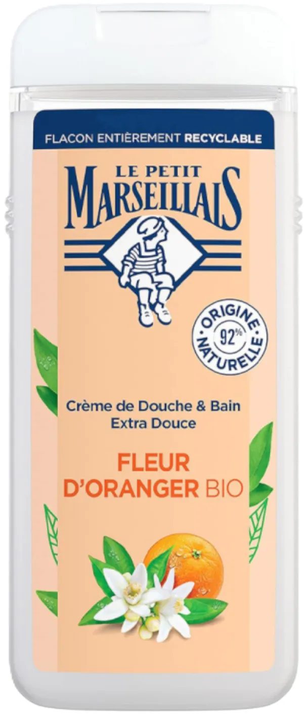 Le Petit Marseillais Douche Gel Sinaasappel Bloesem (400 ml)