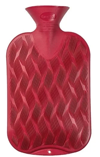 Fashy Warm Waterkruik Wave Motief Rood (1 stuk)