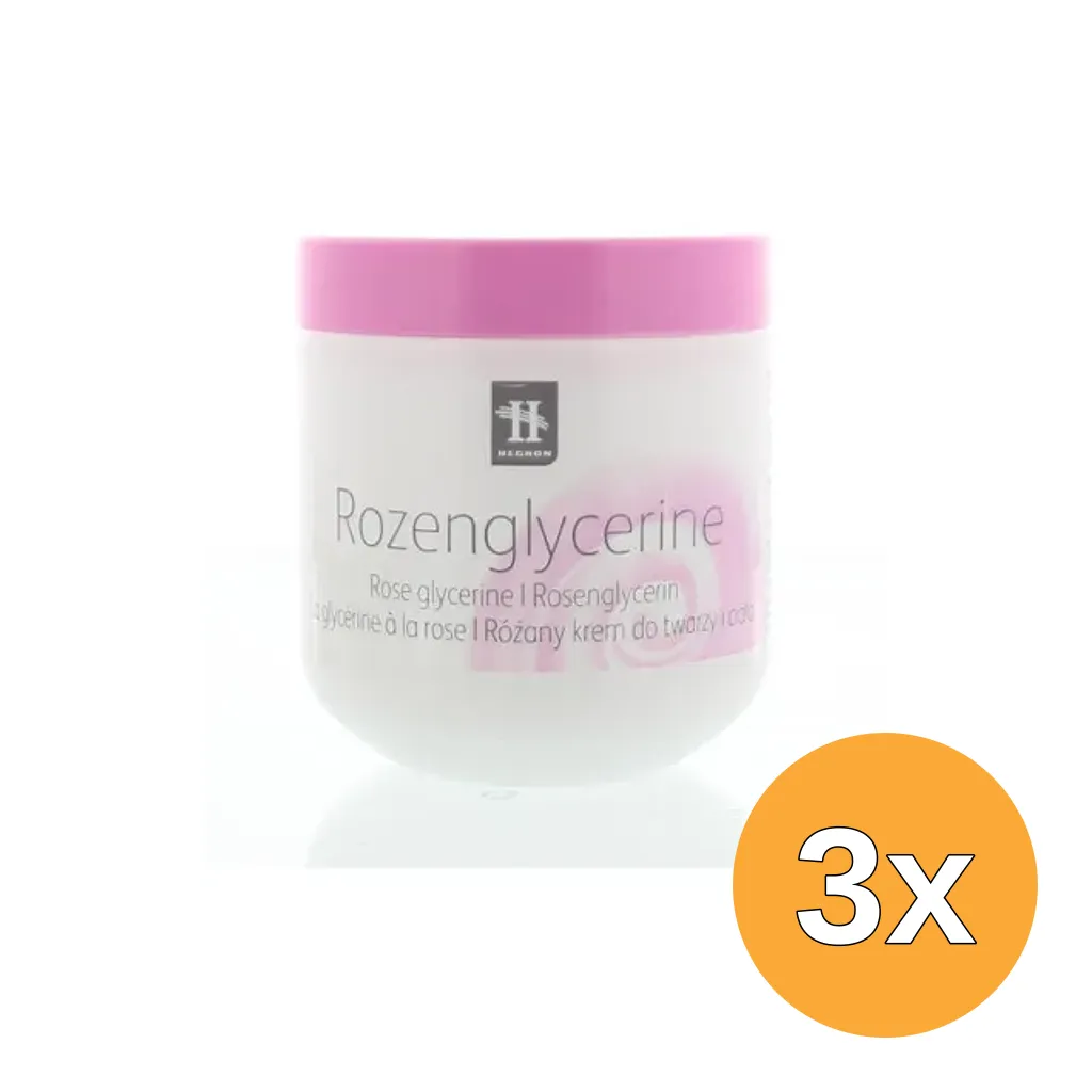 3x Hegron Rozenglycerine (350 ml)