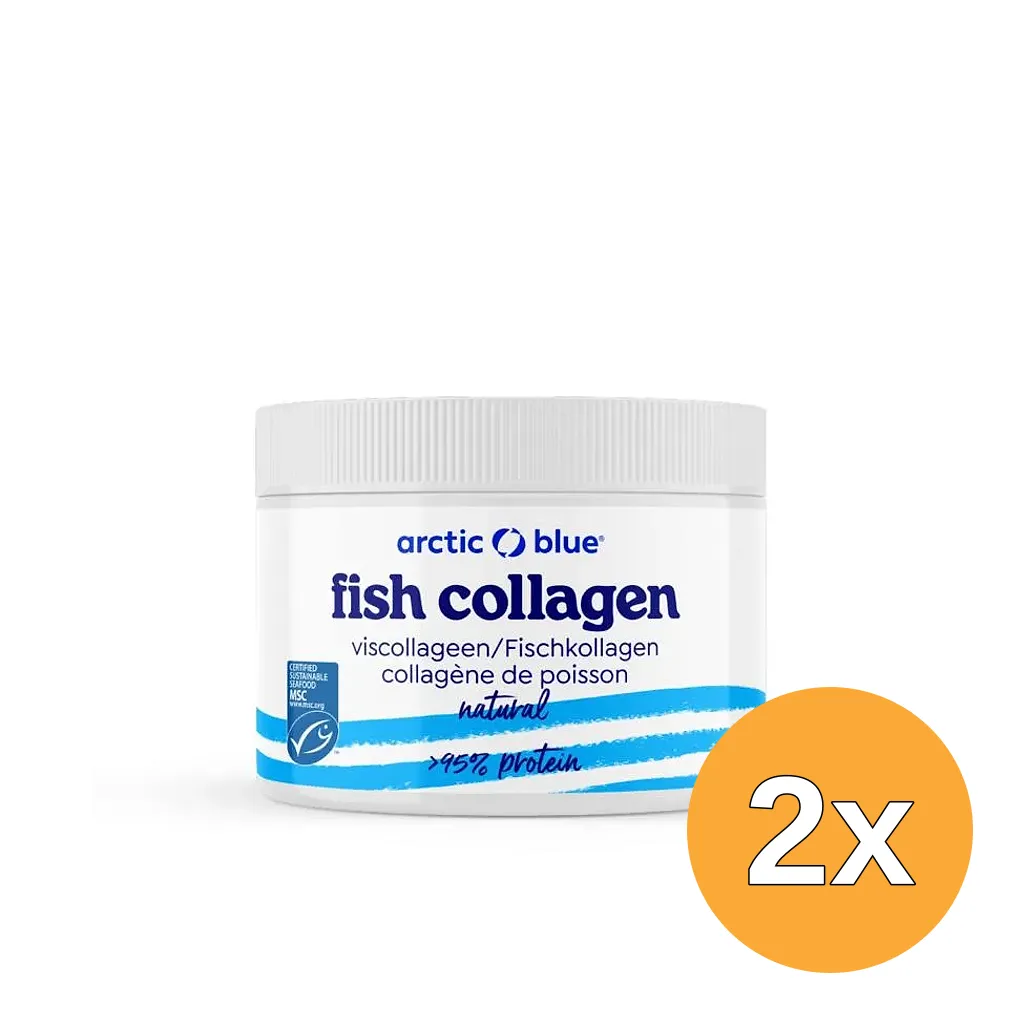 2x Arctic Blue Viscollageen Poeder MSC Naturel (150 gr)