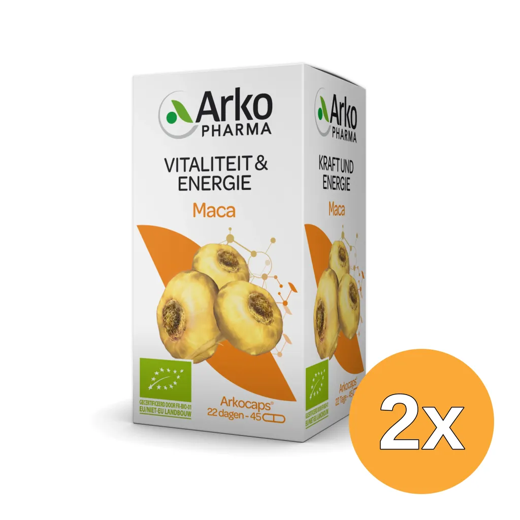 2x Arkocaps Maca Bio (45 capsules)
