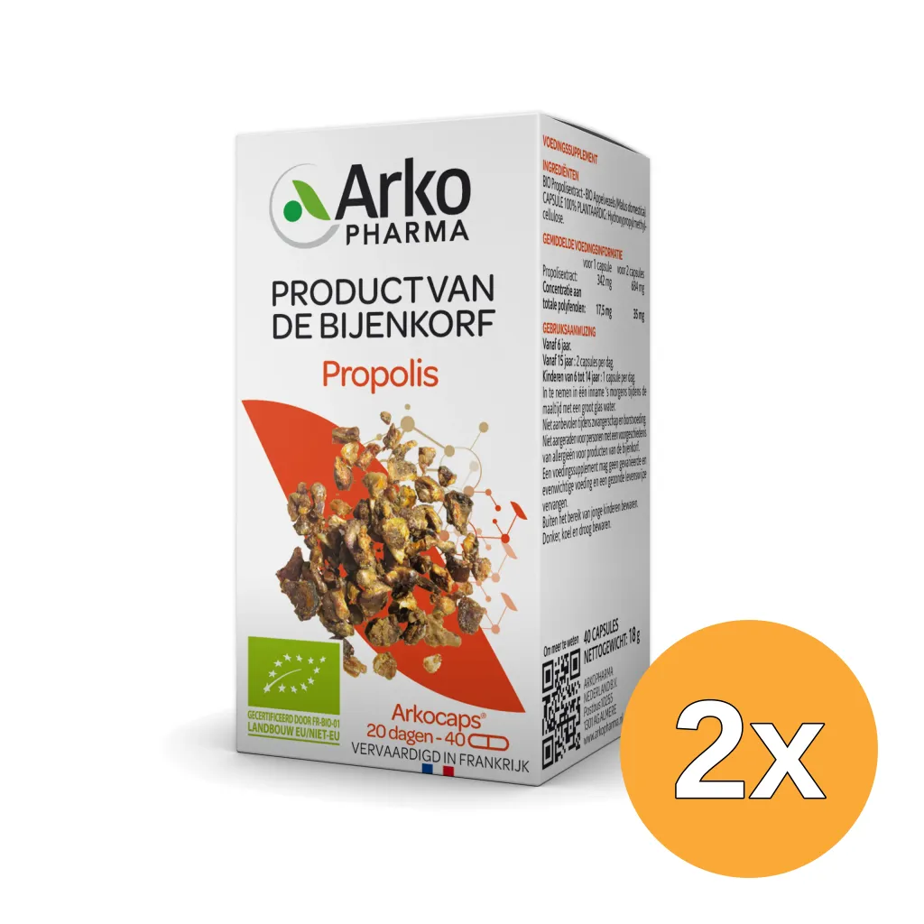 2x Arkocaps Propolis (40 capsules)