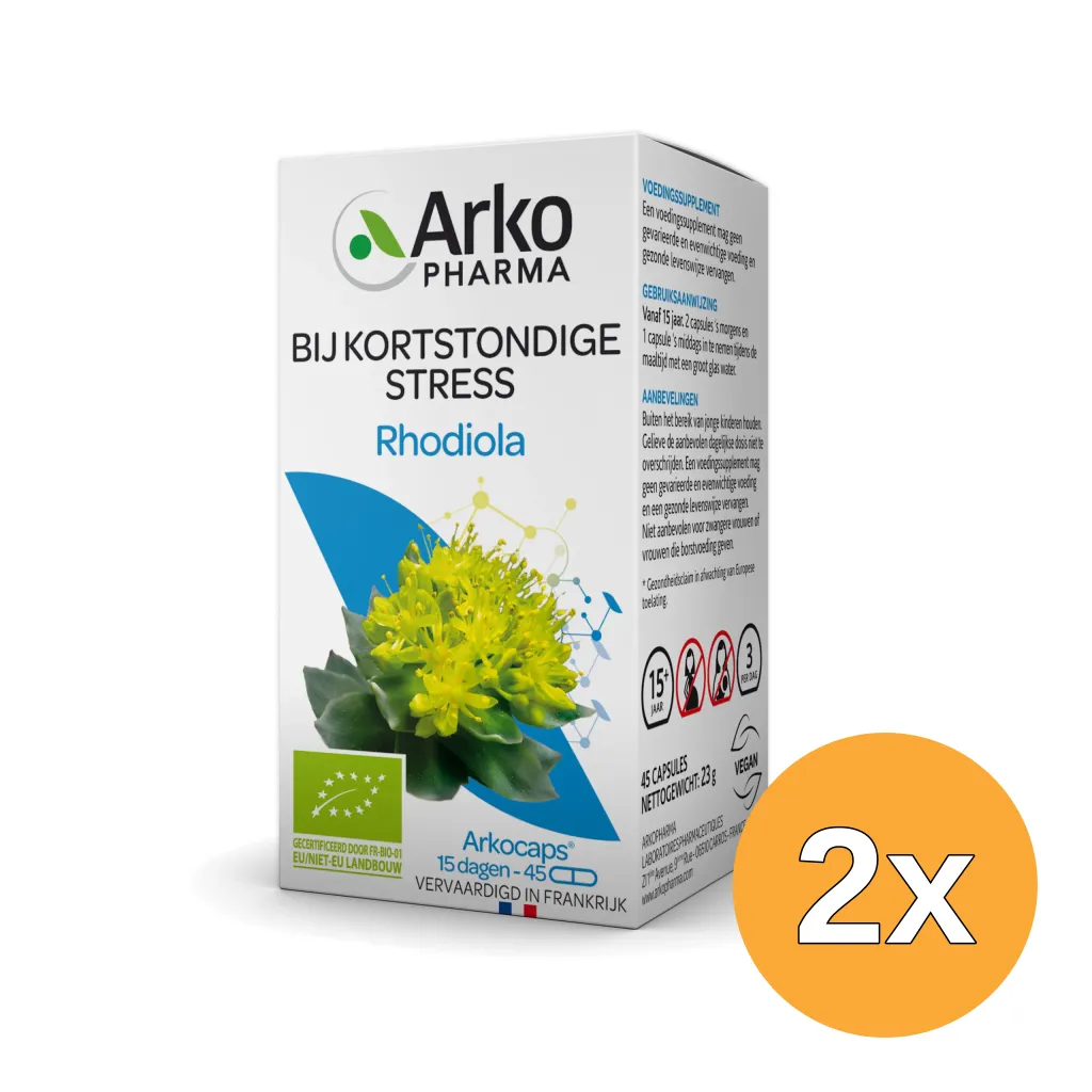 2x Arkocaps Rhodiola (45 capsules)