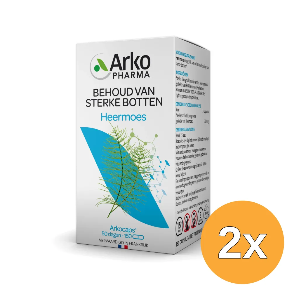 2x Arkocaps Heermoes Bio (150 capsules)