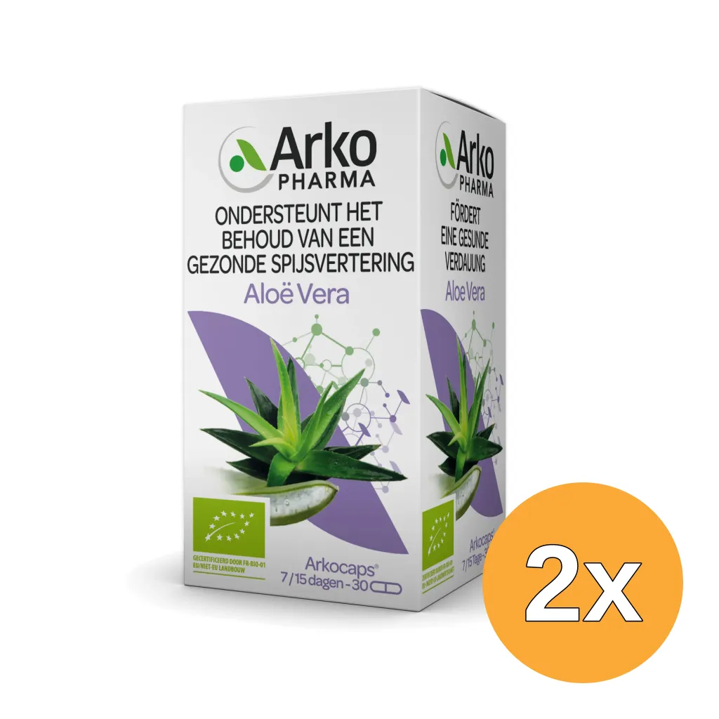 2x Arkocaps Aloe Vera (30 capsules)