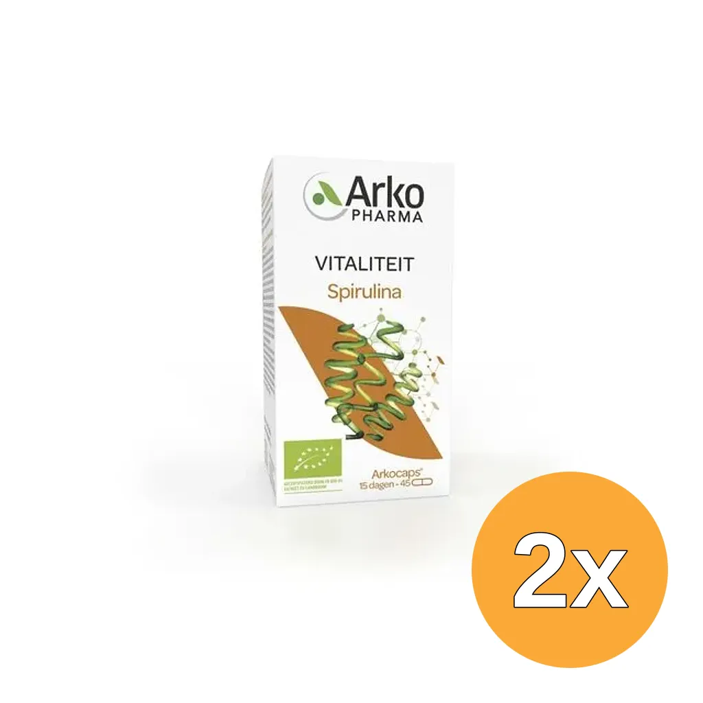 2x Arkocaps Spirulina (45 capsules)