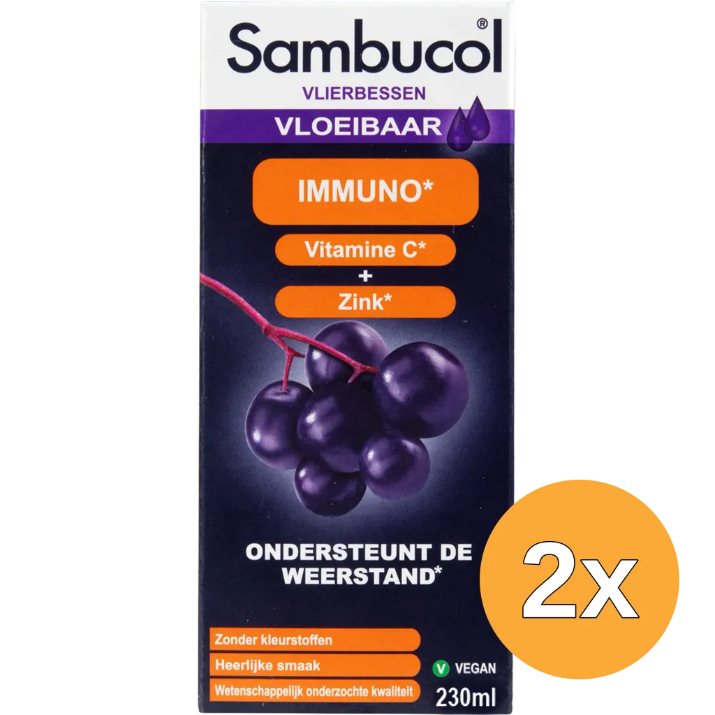 2x Sambucol Immuno (230 ml)