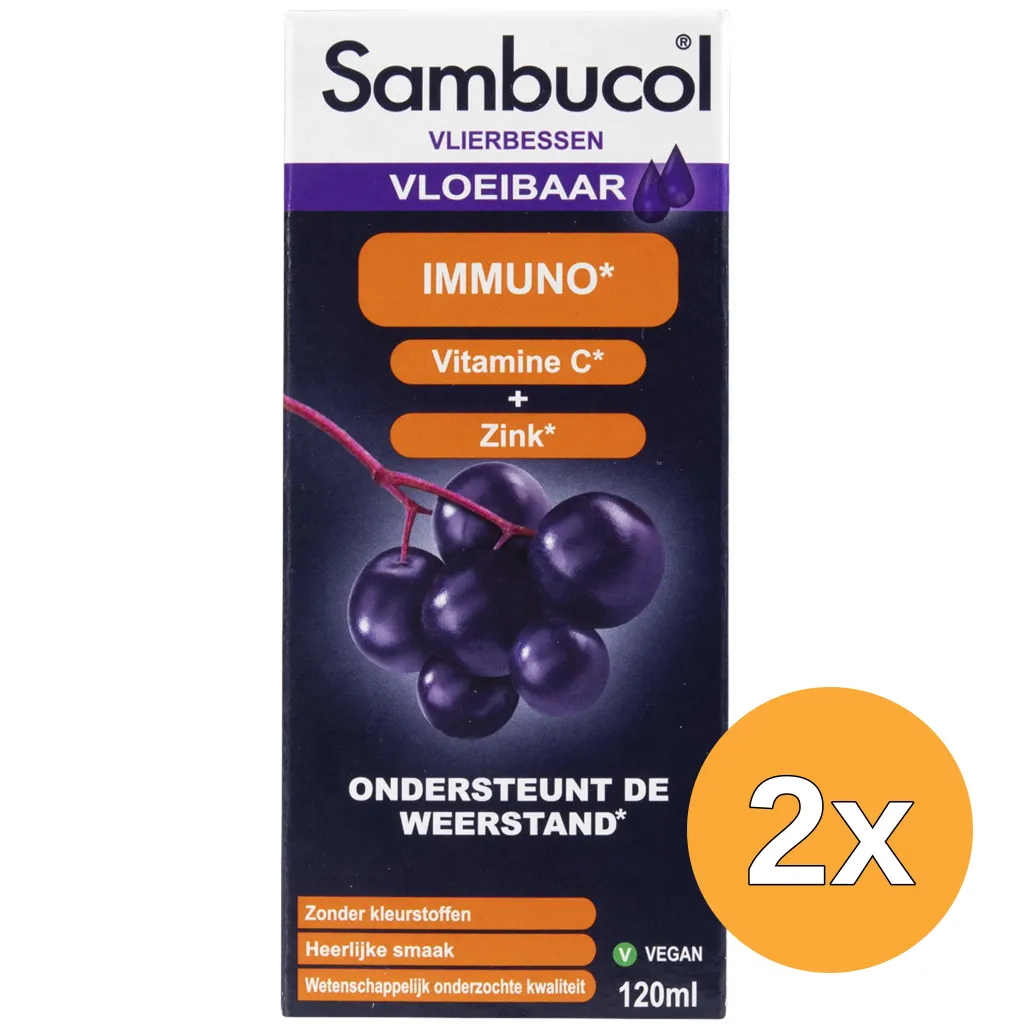 2x Sambucol Immuno (120 ml)