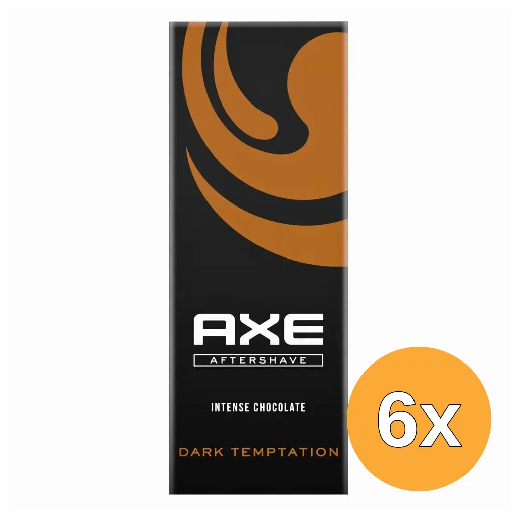 6x Axe Aftershave Dark Temptation (100 ml)