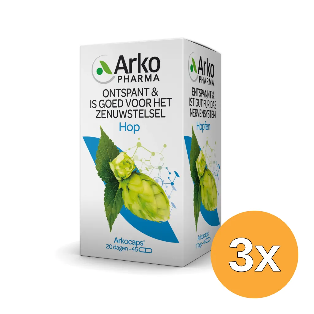 3x Arkocaps Hop (45 Capsules)