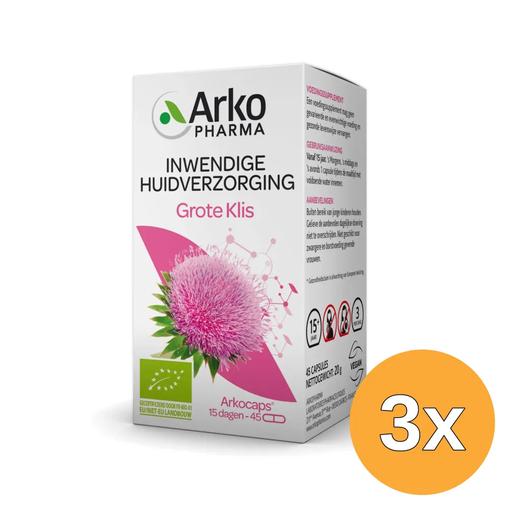 3x Arkocapsgrote Klis (45 capsules)