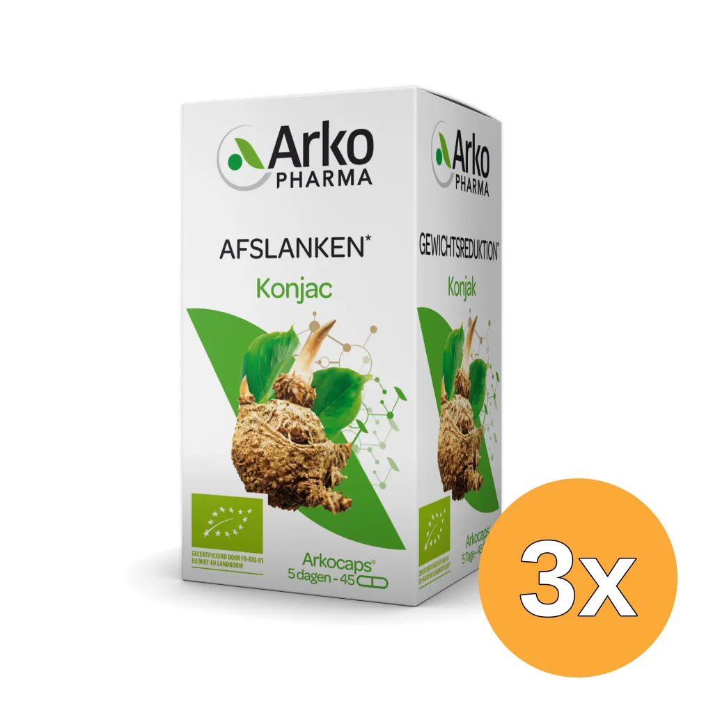 3x Arkocaps Konjac (45 capsules)