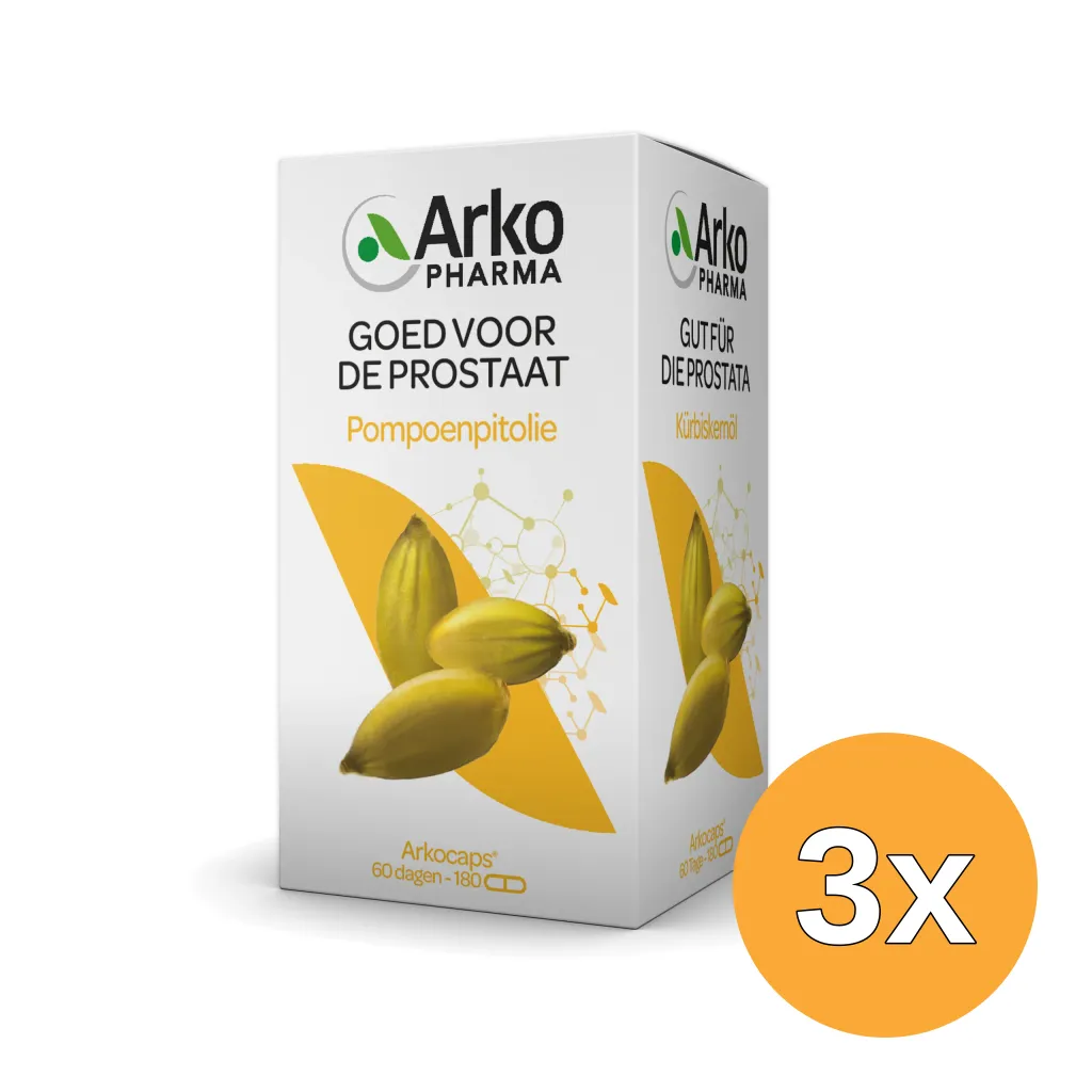 3x Arkocaps Pompoenpitolie (180 capsules)