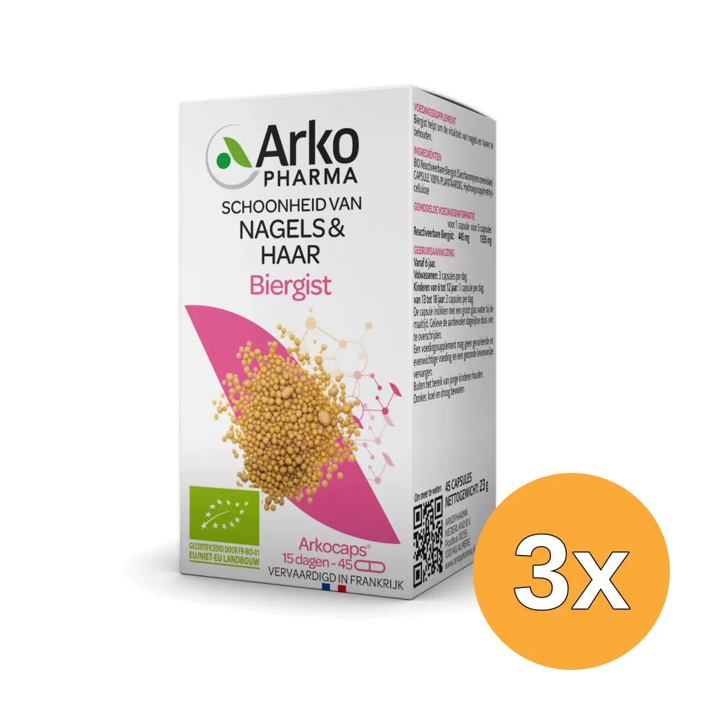 3x Arkocaps Biergist (45 capsules)