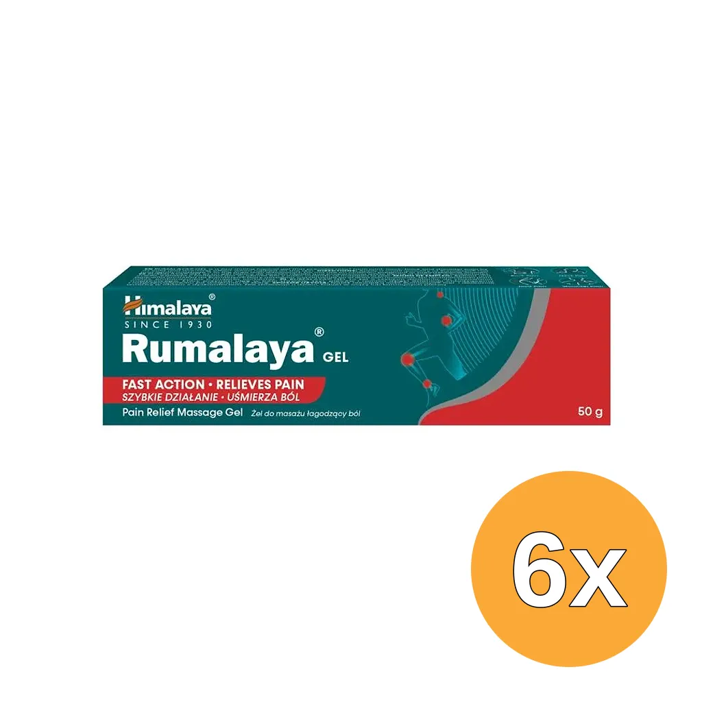 6x Himalaya Rumalaya Gel (50 gr)