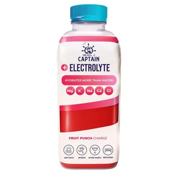 The Gutsy Captain Electrolyte Fruit Punch (600 ml)