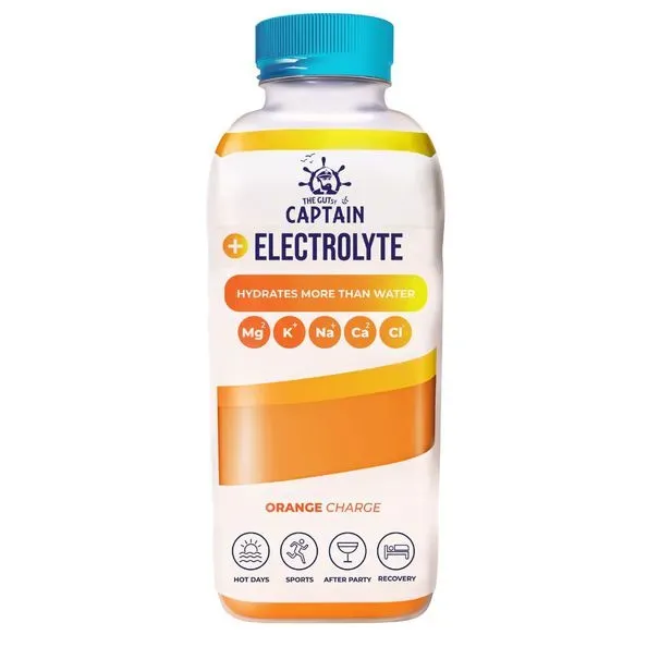 The Gutsy Captain Electrolyte Orange-x (600 ml)