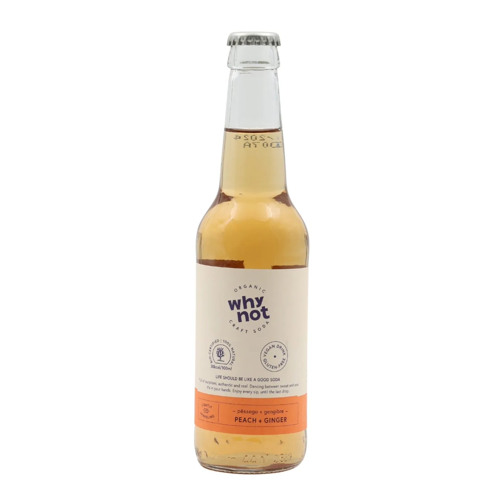 Why Not Peach Ginger Bio (330 ml)