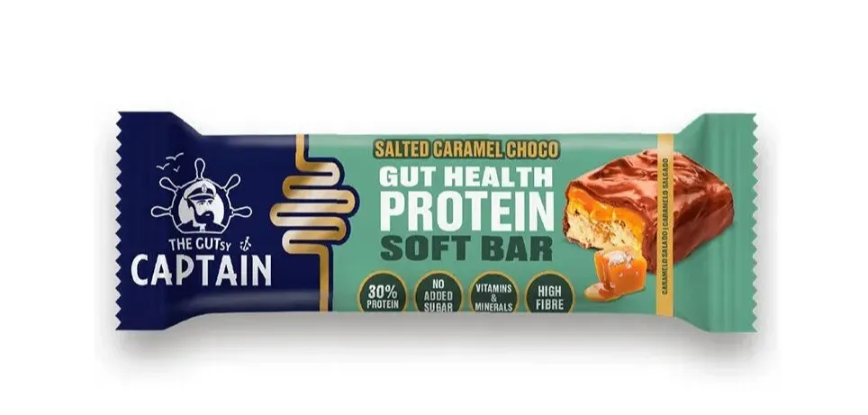 The Gutsy Captain Salted Caramel & Choco Bar (45 gr)