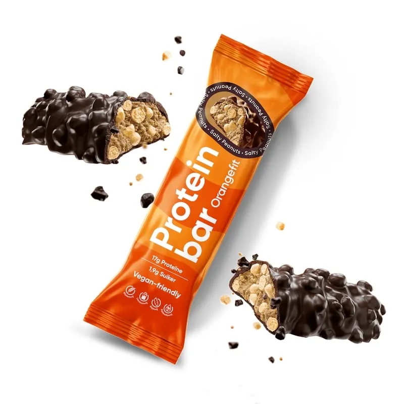 Orangefit Protein Bar Salty Peanuts (50 gr)