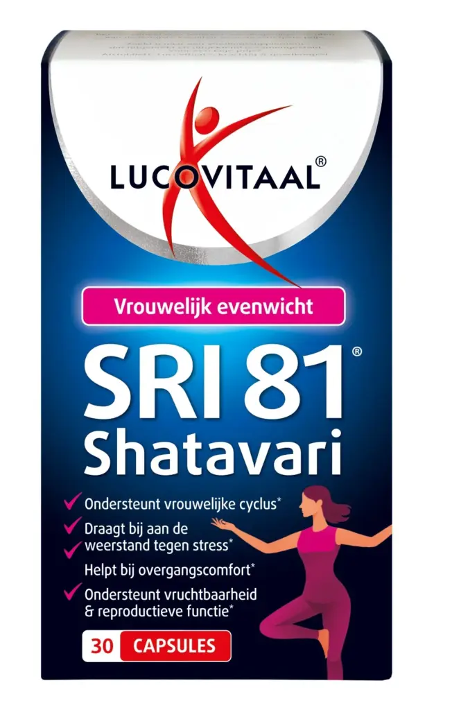 Lucovitaal SRI 81 Shatavari (30 vega capsules)