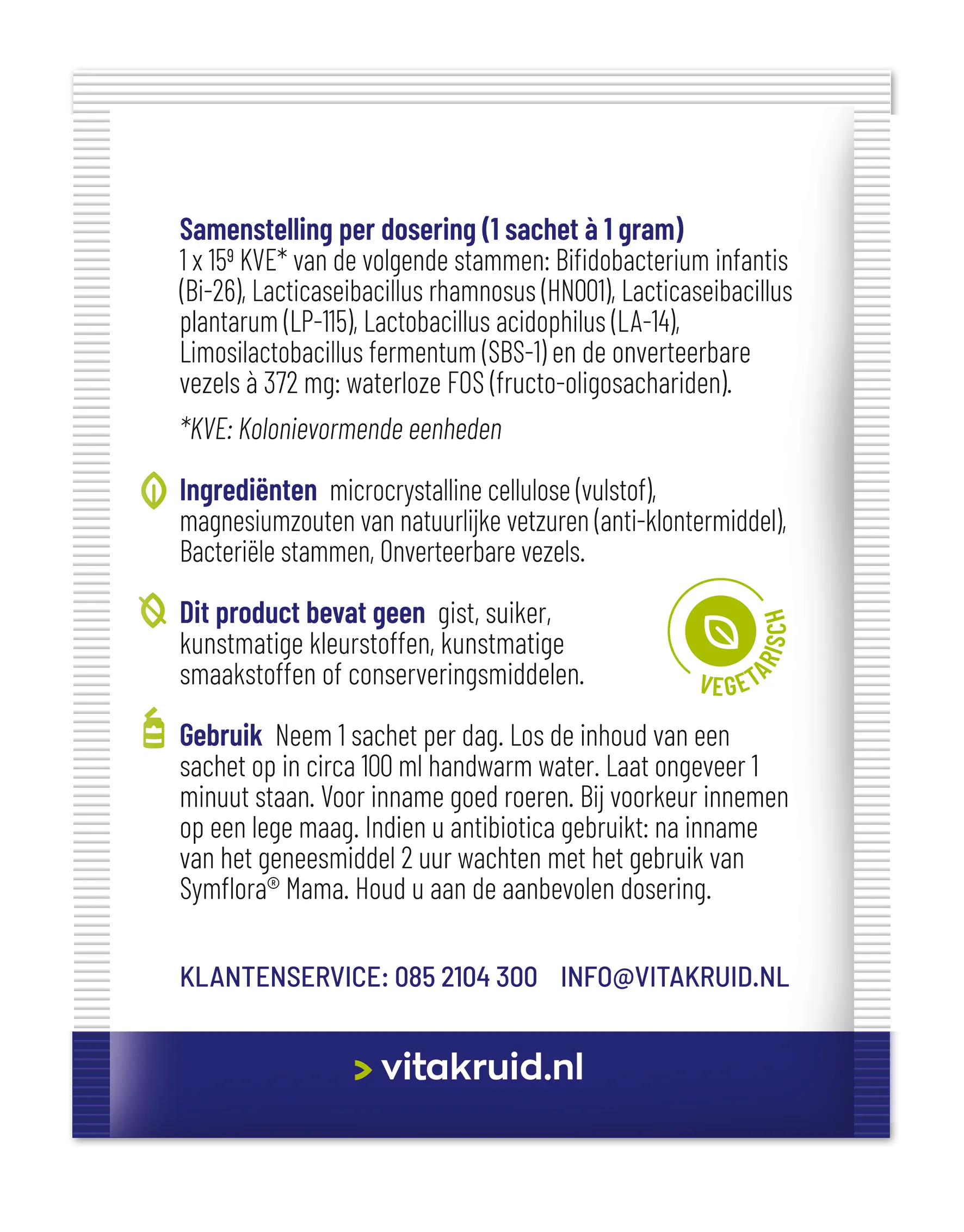 Vitakruid Symflora® Mama (30 stuks) - image 2
