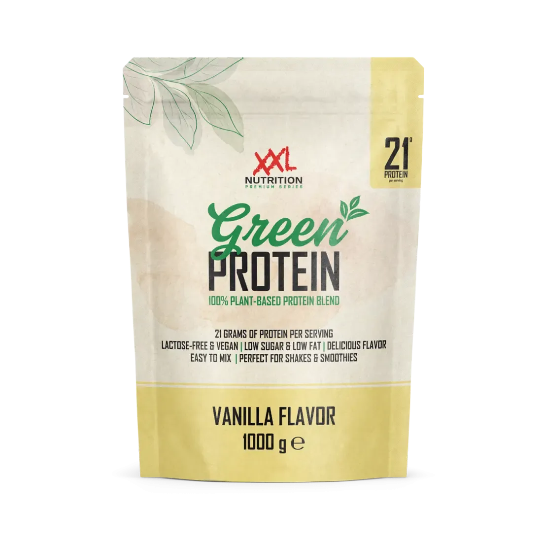 XXL Nutrition Green Protein - Vanille (1000 gr)