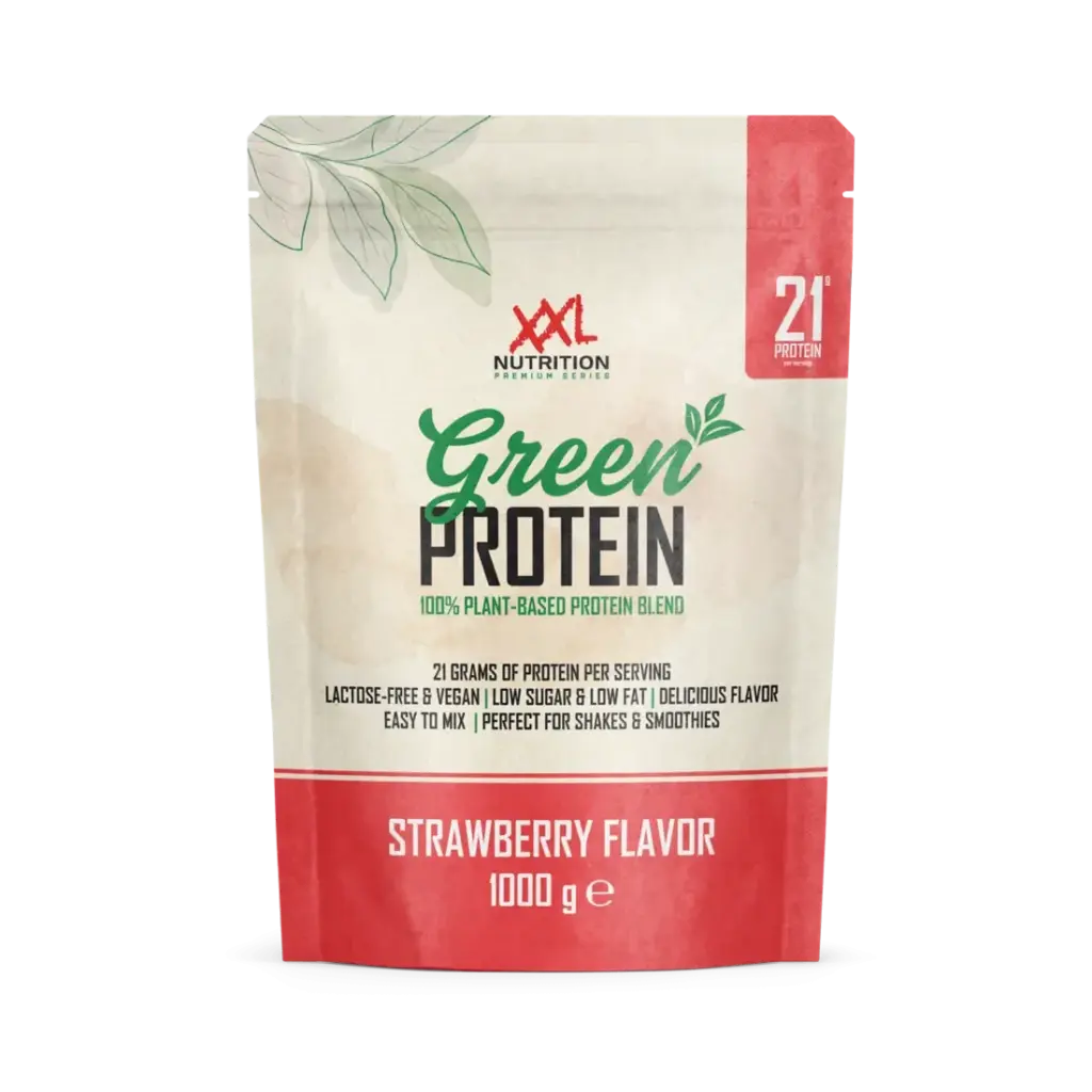 XXL Nutrition Green Protein - Aardbei (1000 gr)