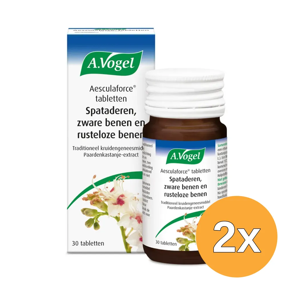 2x A.Vogel Aesculaforce (30 tabletten)