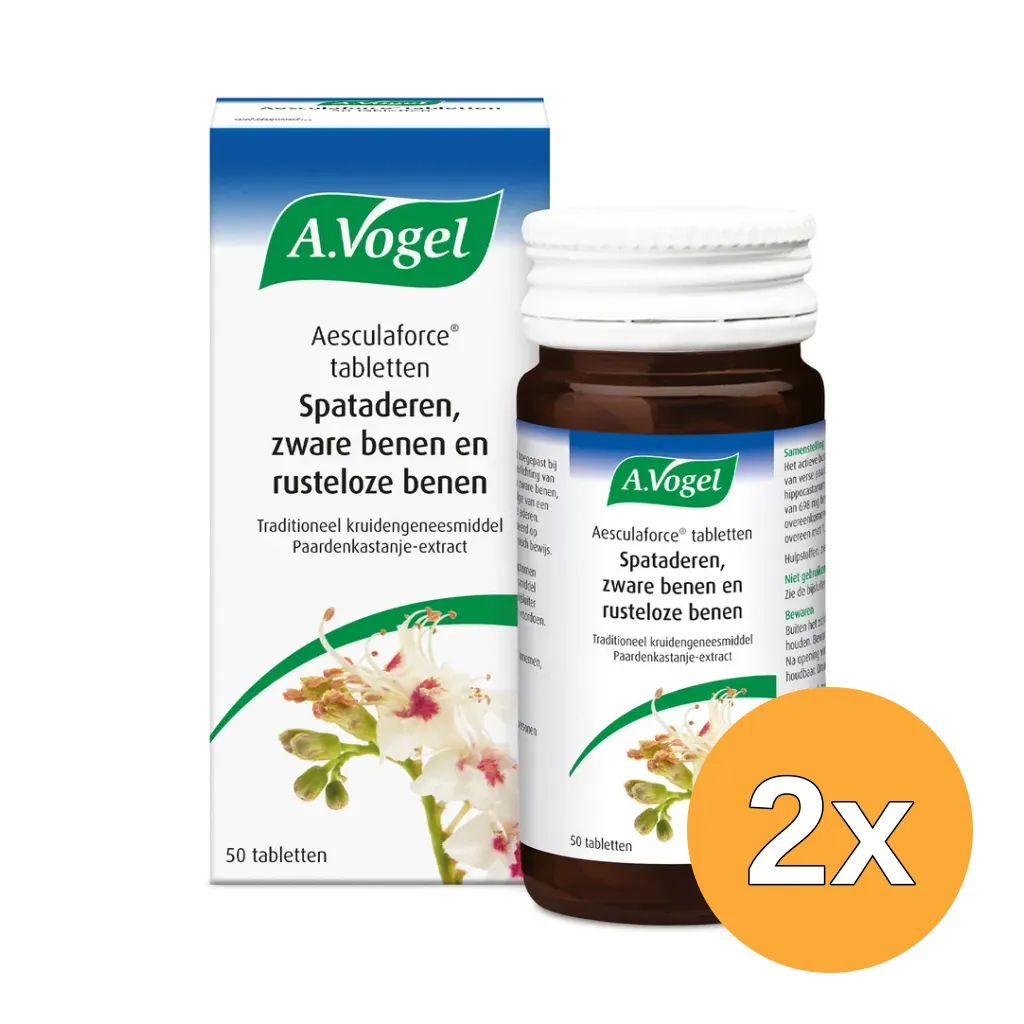 2x A.Vogel Aesculaforce (50 tabletten)
