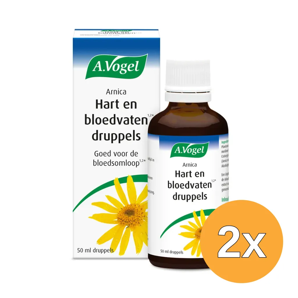 2x A.Vogel Arnica hart en bloedvaten (50 ml)