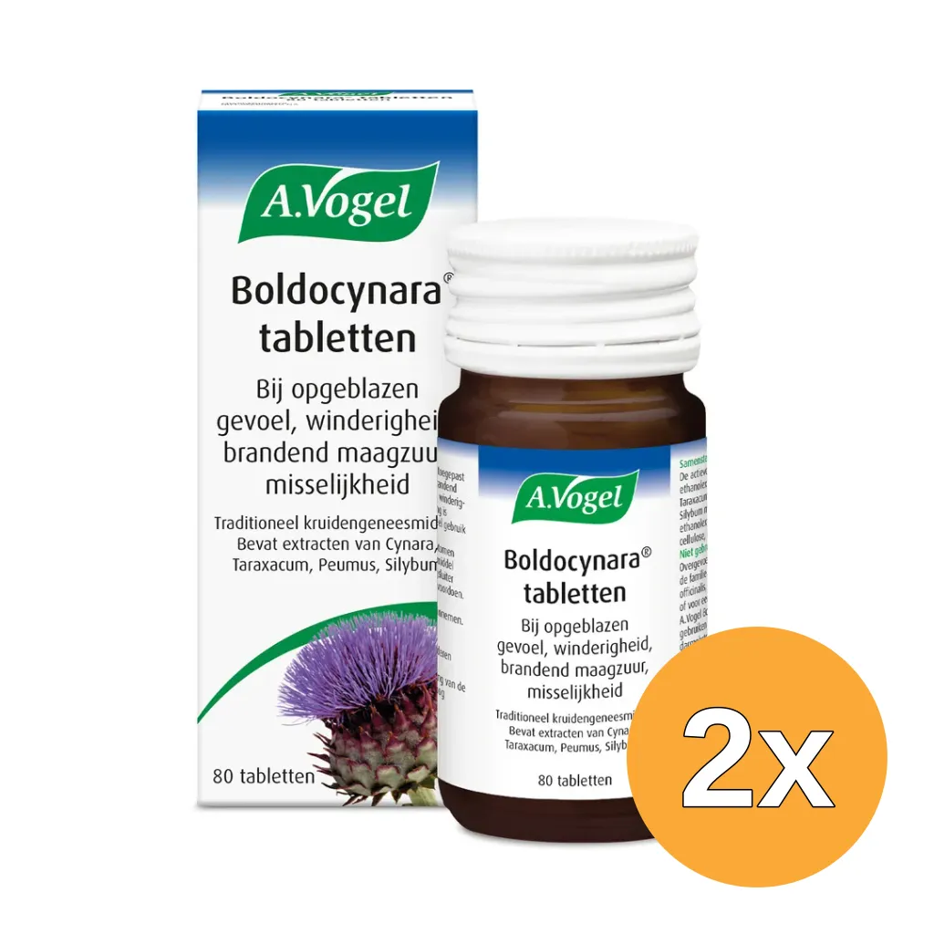 2x A.Vogel Boldocynara (80 tabletten)