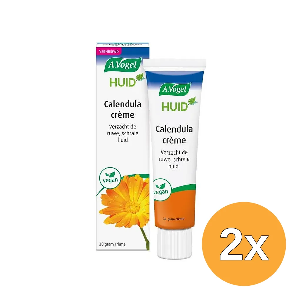 2x A.Vogel Calendula Schrale Huid Creme (30 gr)