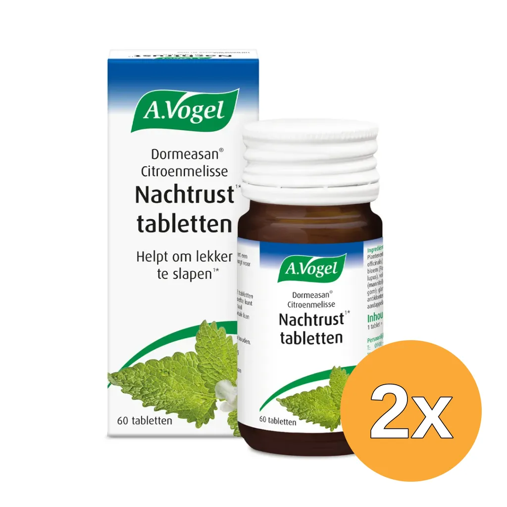 2x A.Vogel Dormeasan (60 tabletten)