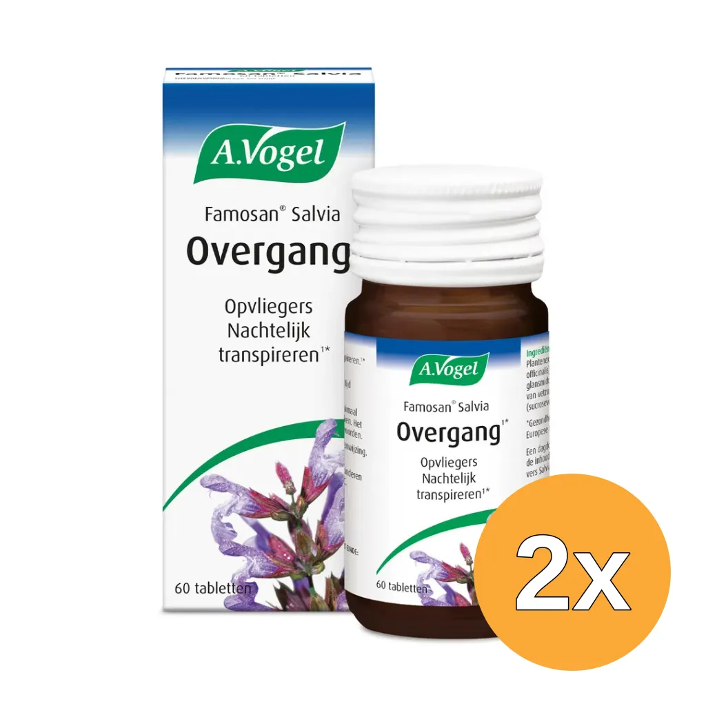 2x A.Vogel Famosan salvia (60 tabletten)