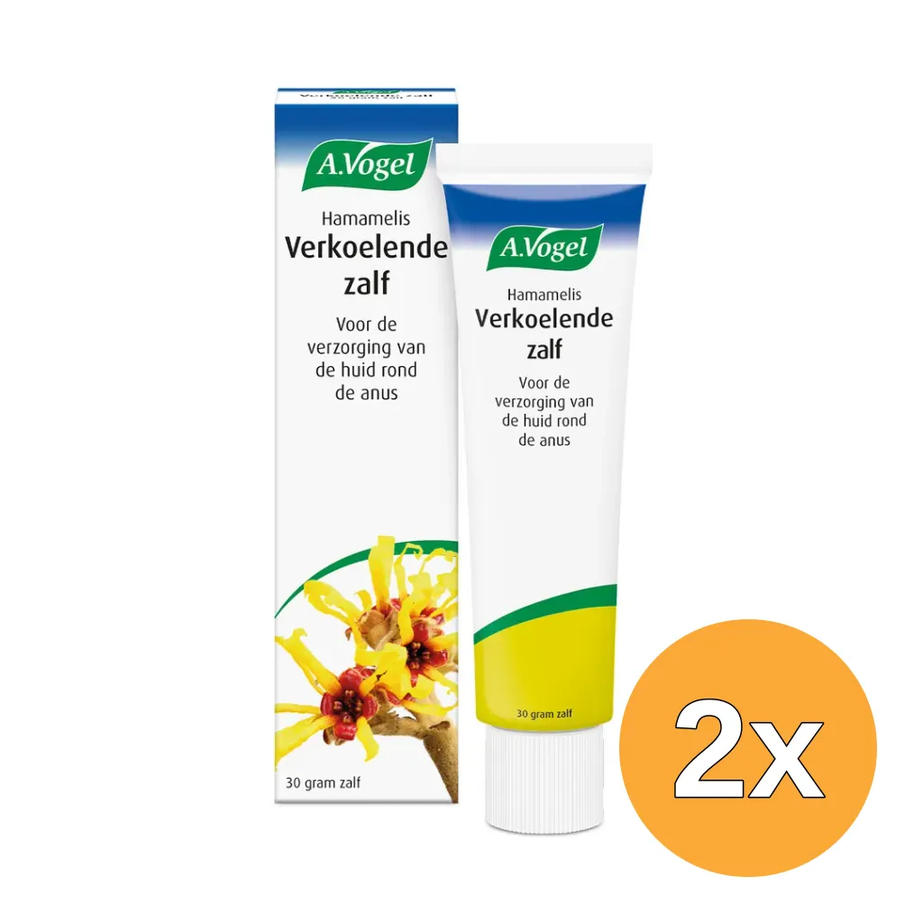 2x A.Vogel Hamameliszalf verkoelende zalf (30 gr)