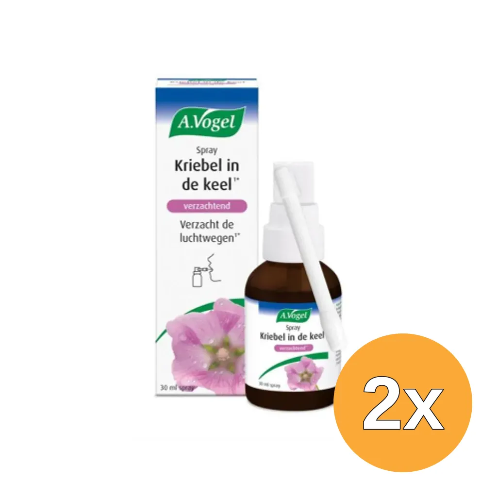 2x A.Vogel Spray Kriebel in de Keel (30 ml)