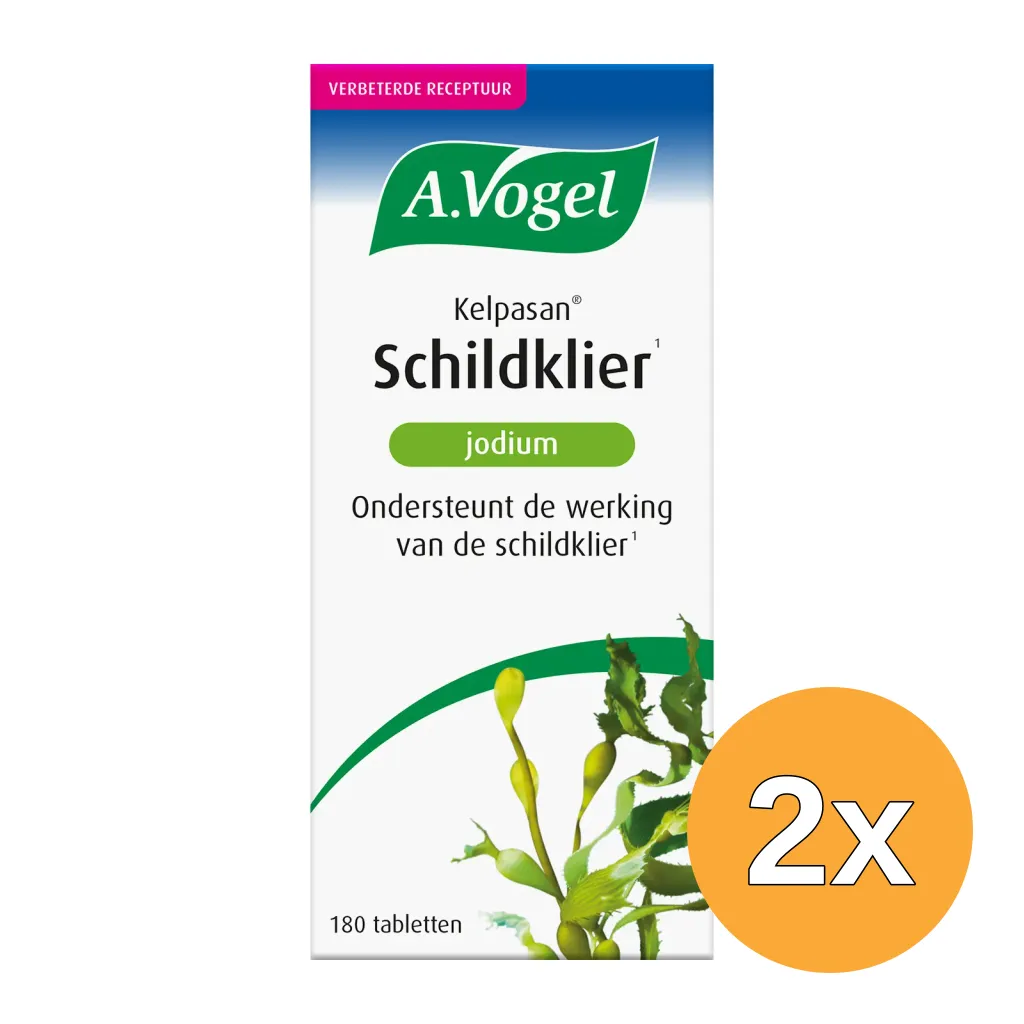 2x A.Vogel Kelpasan Schildklier (200 tabletten)