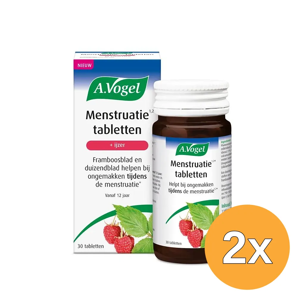 2x A.Vogel Menstruatie (30 tabletten)