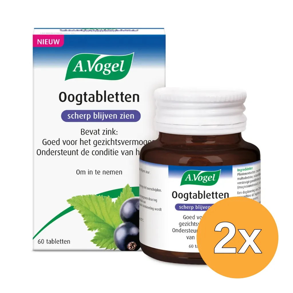 2x A.Vogel Oog (60 tabletten)