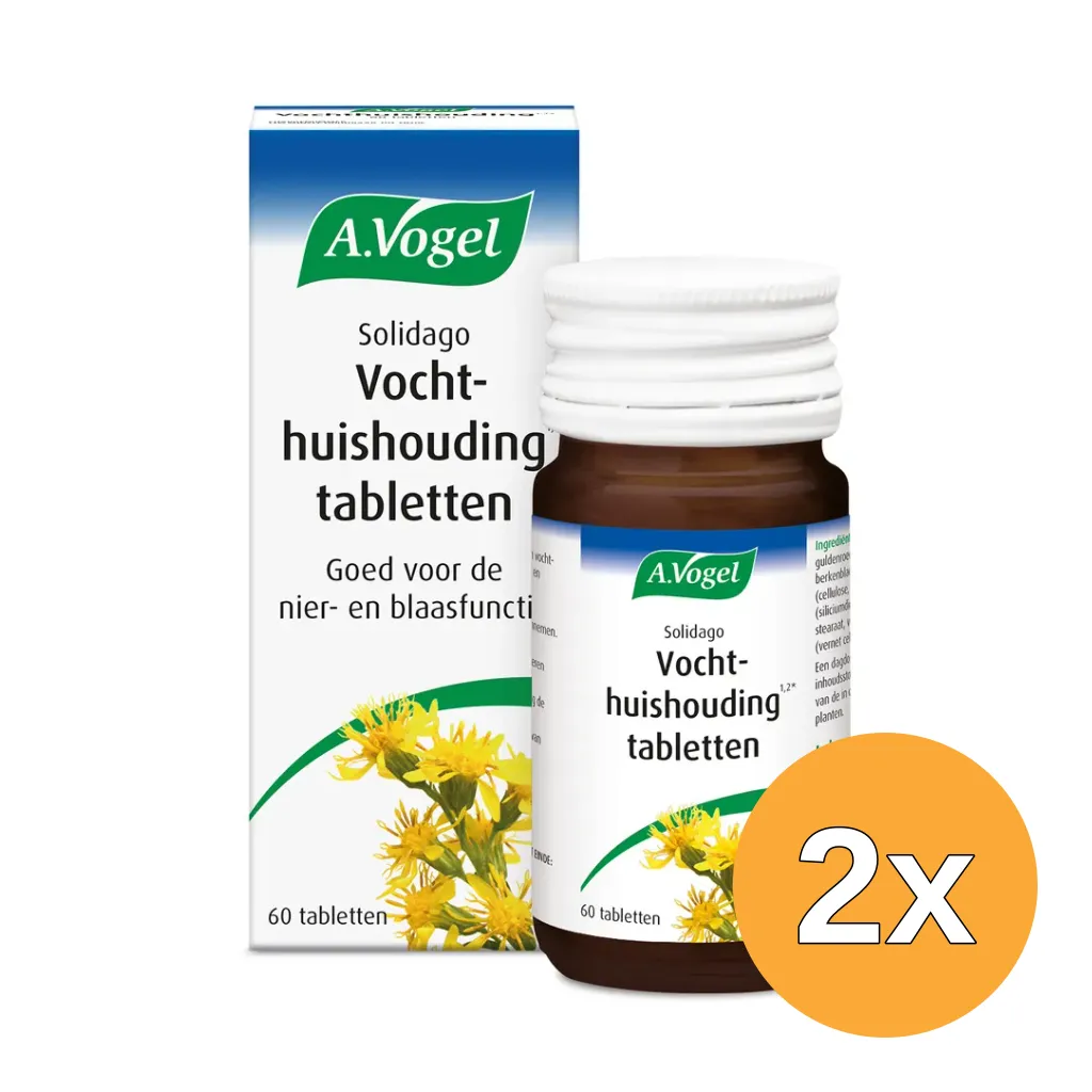 2x A.Vogel Solidago (60 tabletten)