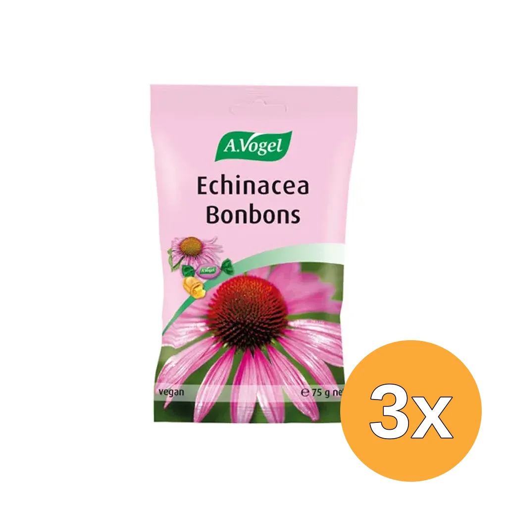3x A.Vogel Echina C kruidenpastilles (75 gr)